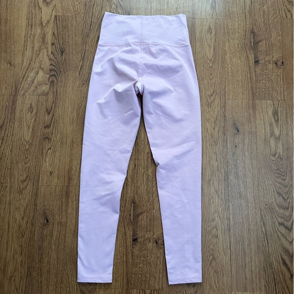 Terez Pink Two Tone Color High Rise Soft Fabric Leggings Size Small - Picture 2 of 8